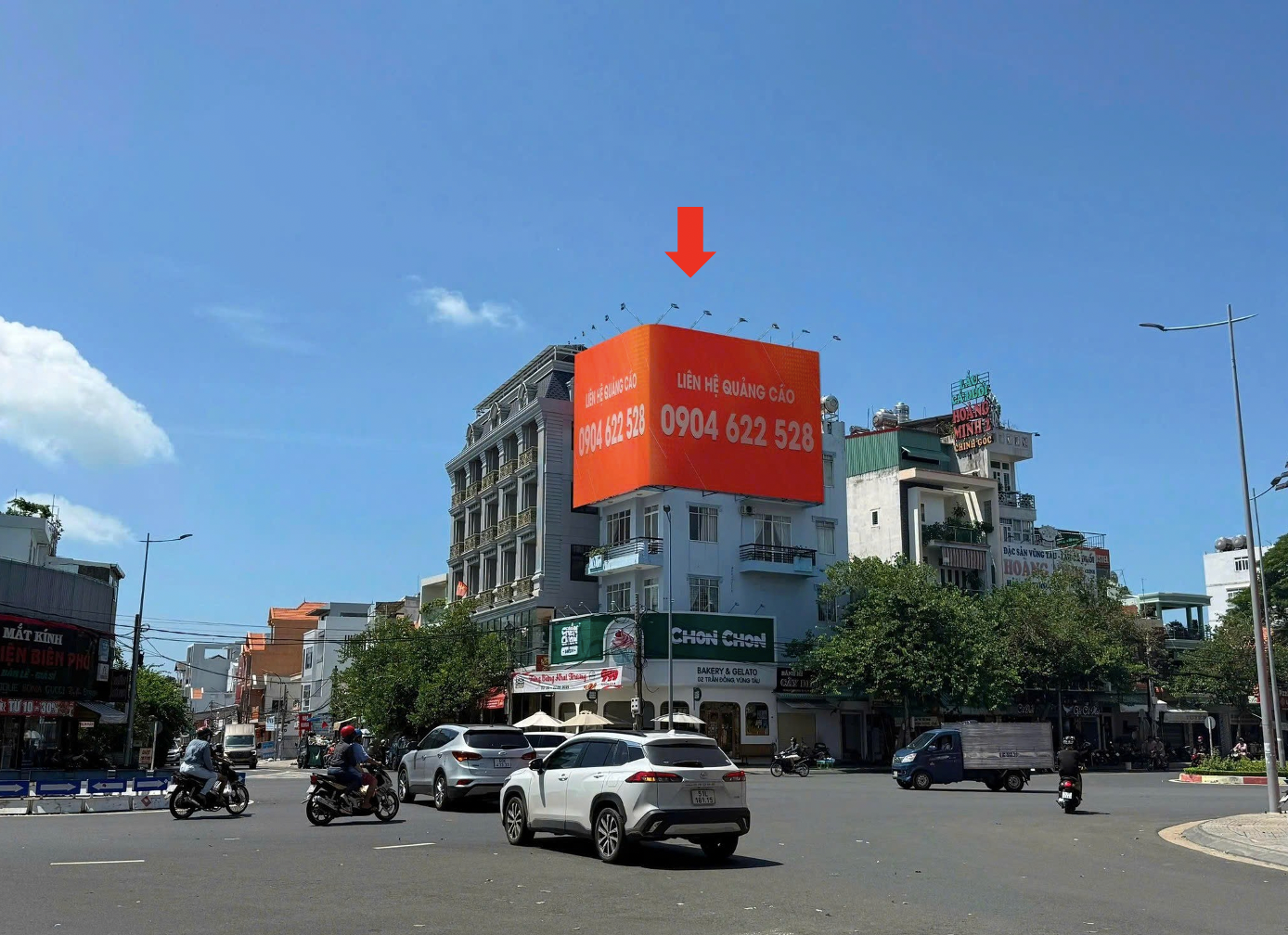 Biển quảng cáo nội đô - Vũng Tàu